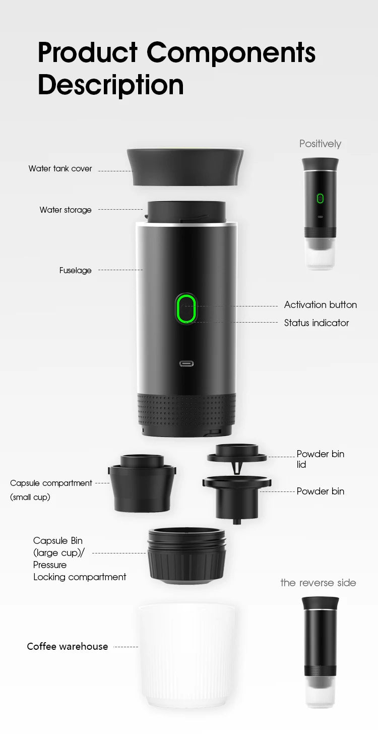 Portable Espresso Machine — Café Quality, Anywhere You Go
