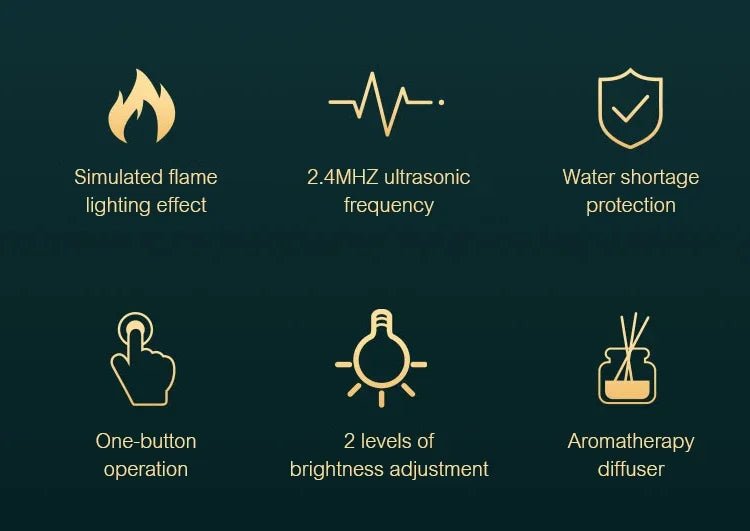 USB Flame Aroma Diffuser — Transform Your Space