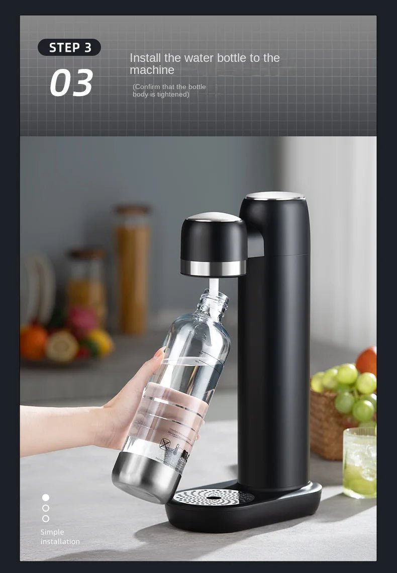 Portable Soda Maker — Sparkling Water Anytime, Anywhere