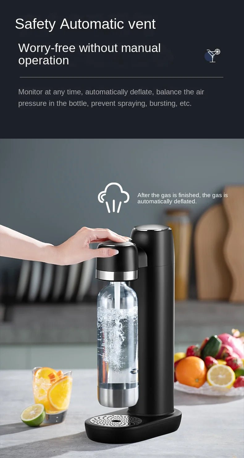 Portable Soda Maker — Sparkling Water Anytime, Anywhere