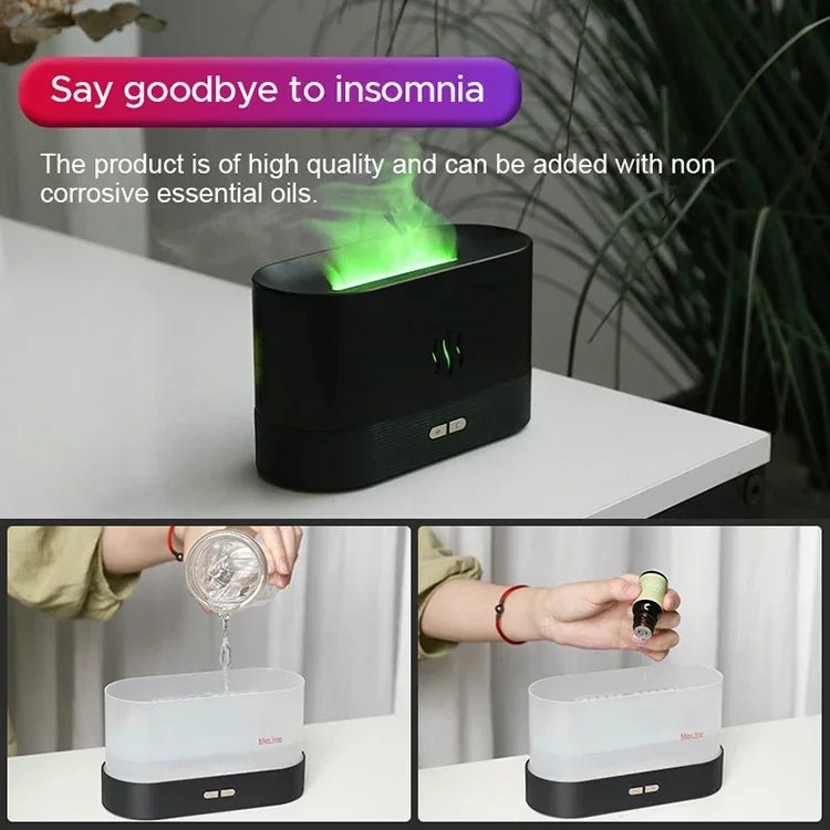 USB Flame Aroma Diffuser — Transform Your Space