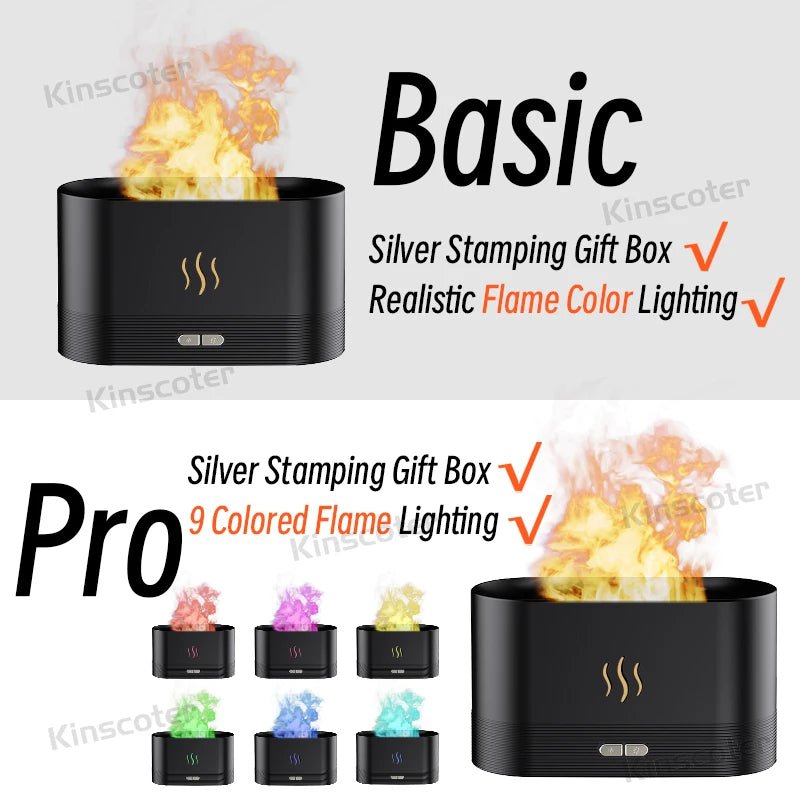 USB Flame Aroma Diffuser — Transform Your Space