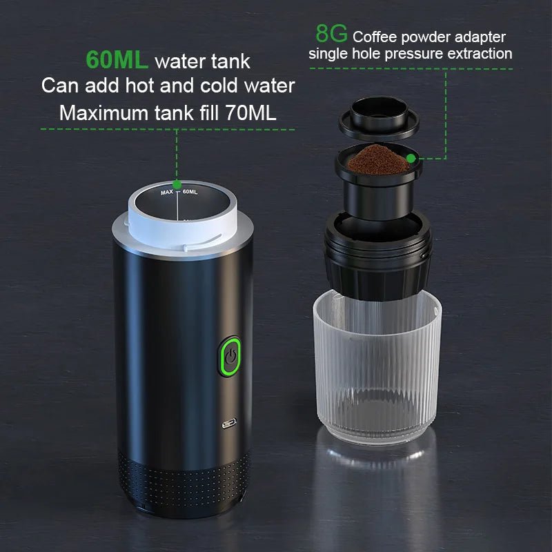 Portable Espresso Machine — Café Quality, Anywhere You Go