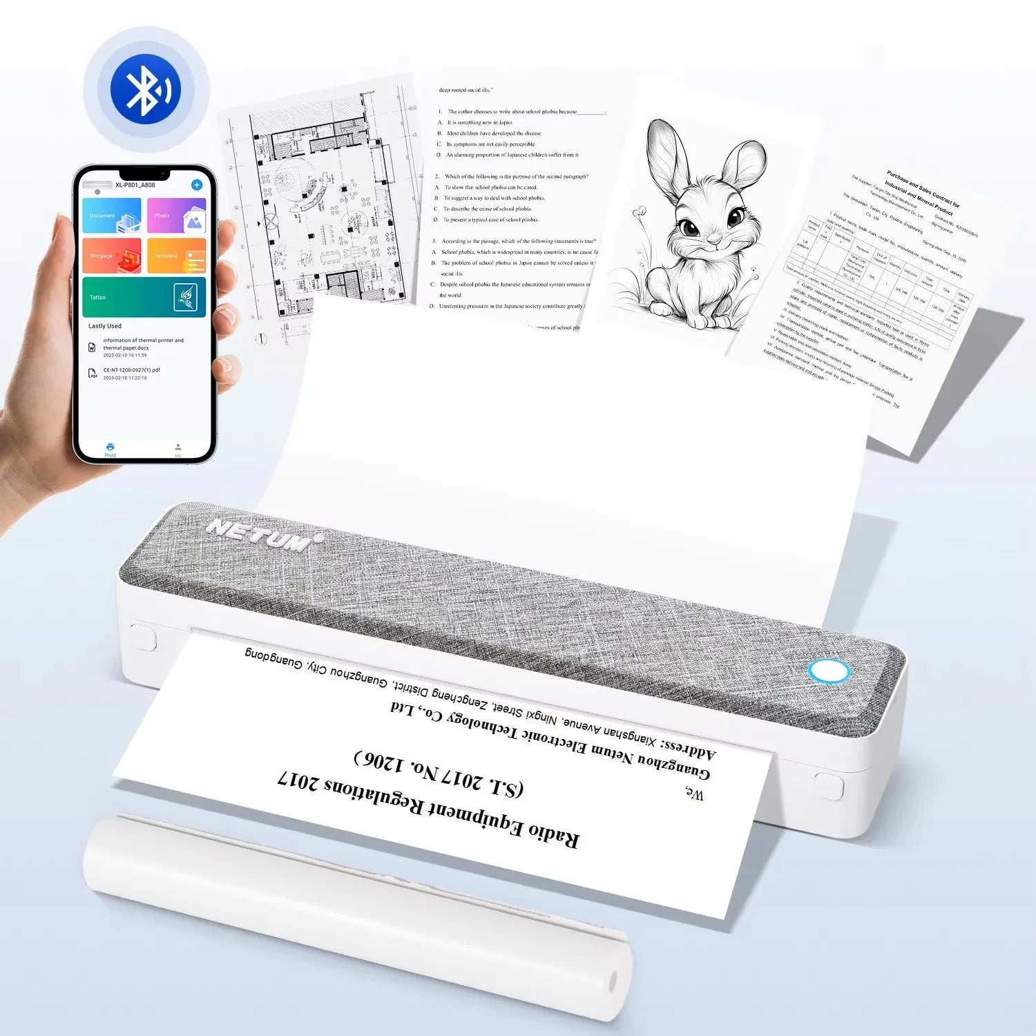 A4 Bluetooth Business