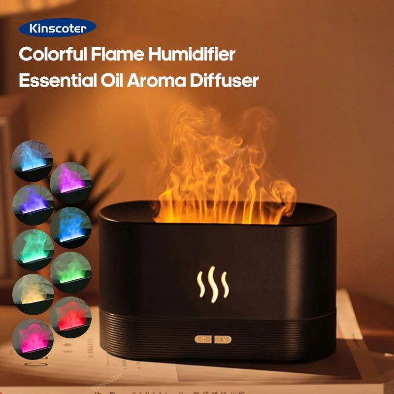 USB Flame Aroma Diffuser — Transform Your Space