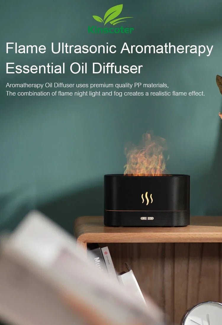 USB Flame Aroma Diffuser — Transform Your Space