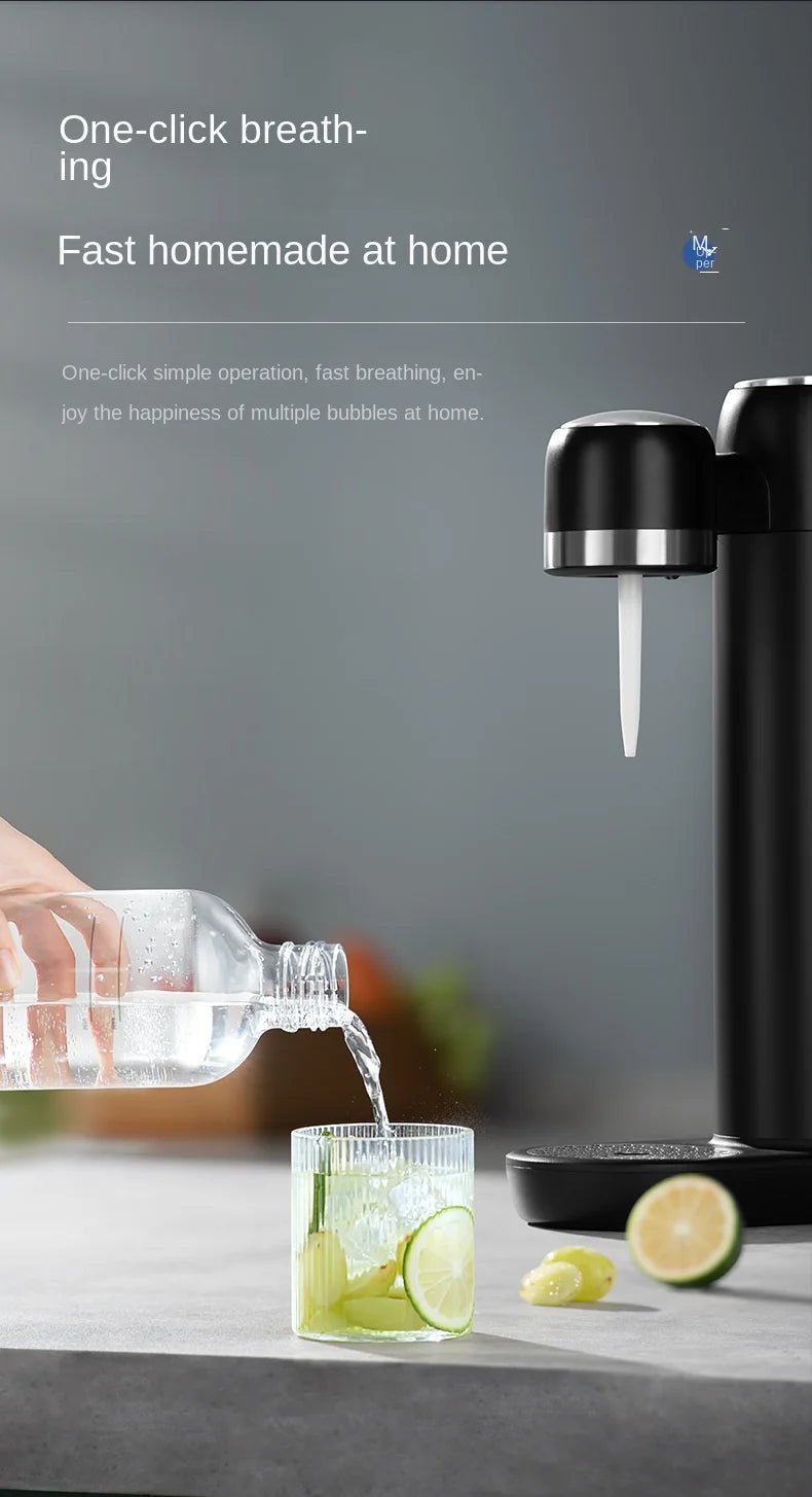 Portable Soda Maker — Sparkling Water Anytime, Anywhere