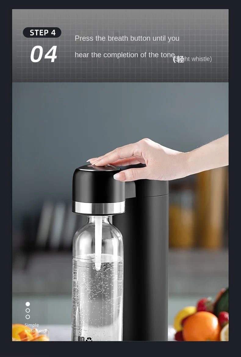 Portable Soda Maker — Sparkling Water Anytime, Anywhere