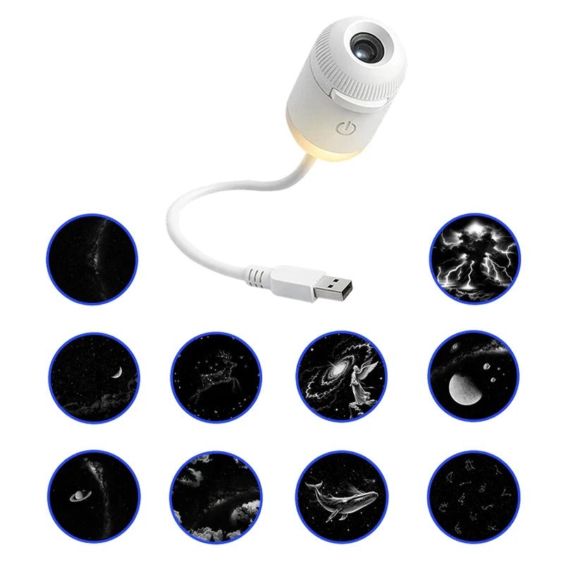 Mini Galaxy Star Projector