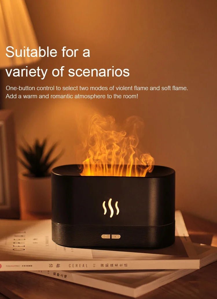 USB Flame Aroma Diffuser — Transform Your Space