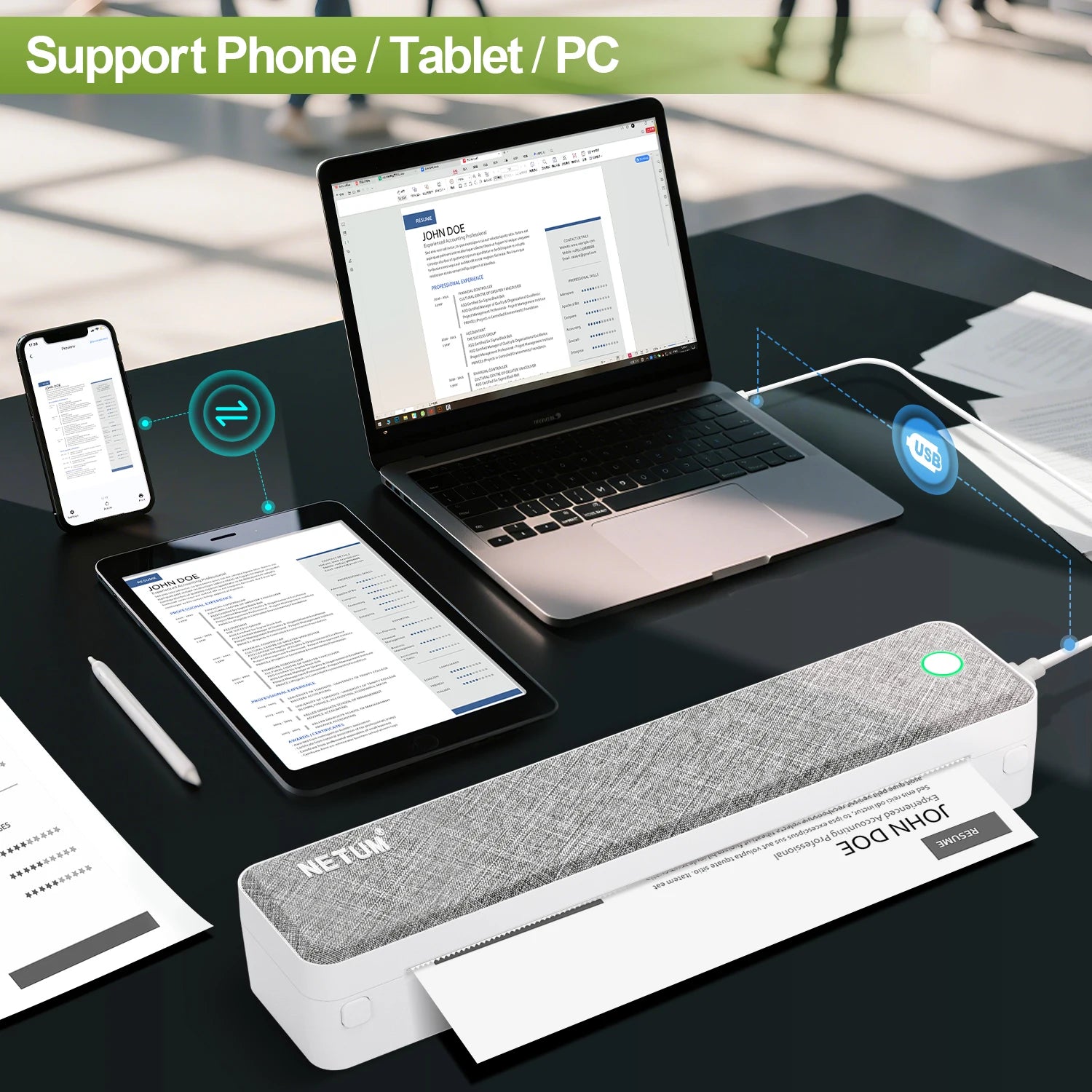 A4 Bluetooth Business
