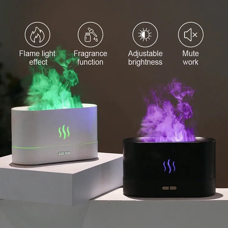 USB Flame Aroma Diffuser — Transform Your Space
