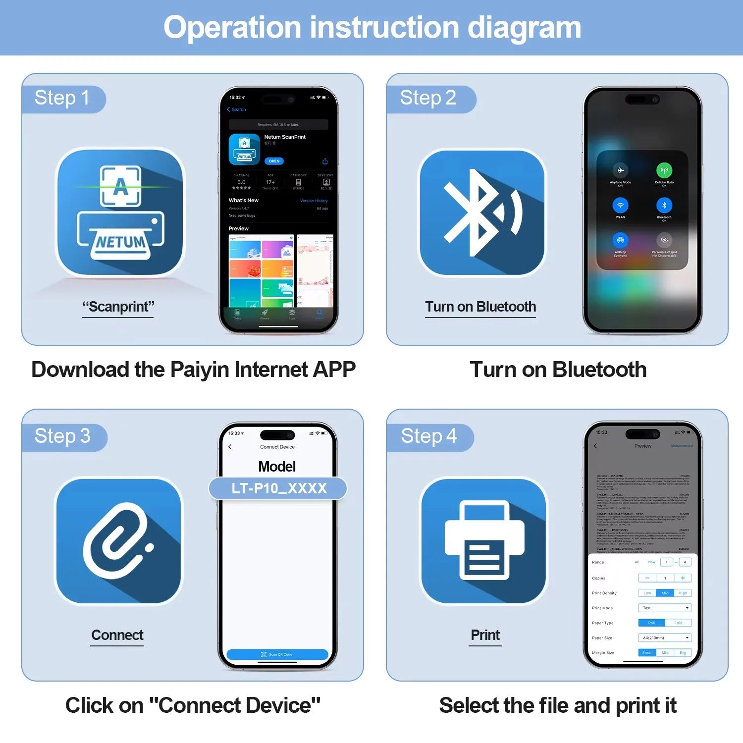 A4 Bluetooth Business