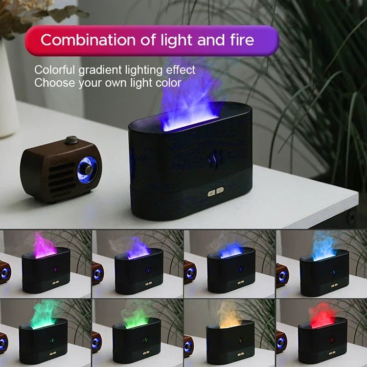 USB Flame Aroma Diffuser — Transform Your Space